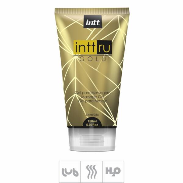 GEL PARA MASSAGEM -Intt Ru Gold-150ml