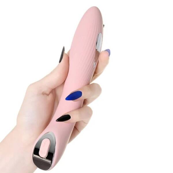 Vibrador com Eletroestimulacao Tesla G Point Rosa